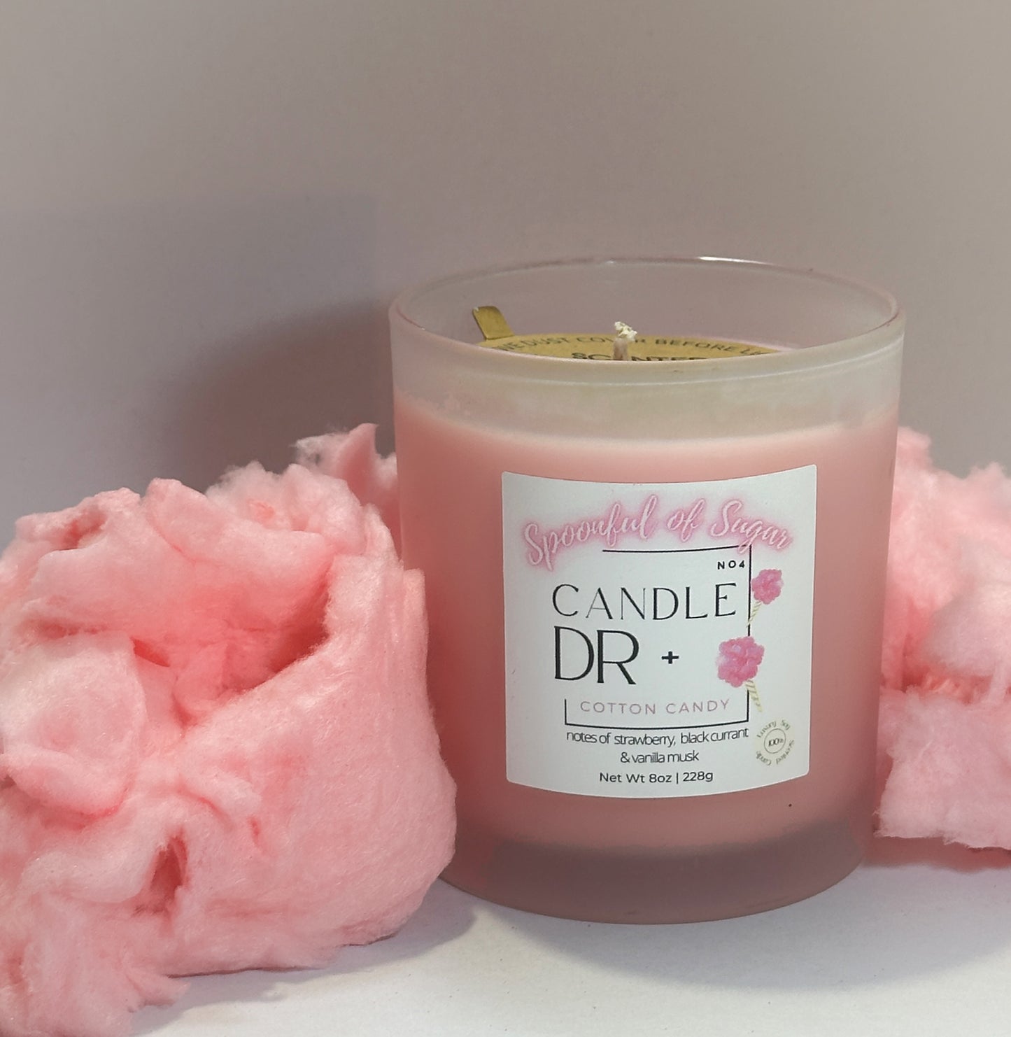 8OZ 100% Luxury Soy Scented Candle | Spoonful of Sugar